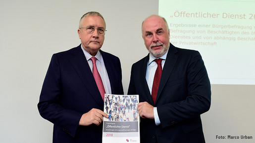 Pressekonferenz zur forsa Bürgerbefragung 2018 Pressekonferenz zur forsa Bürgerbefragung 2018