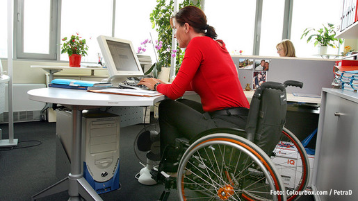 Arbeit mit Behinderung