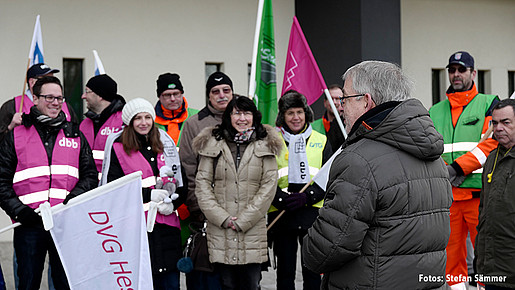 Einkommensrunde Auftakt in Hessen