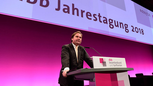 Lutz Lienenkämper, MdL, Minister für Finanzen des Landes Nordrhein-Westfalen auf der dbb Jahrestagung 2018