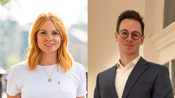 Karoline Herrmann und Philipp Mierzwa Karoline Herrmann und Philipp Mierzwa