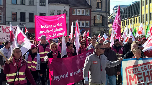Demo in Erfurt Demo in Erfurt