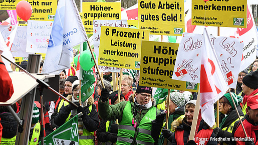 Demonstration in Chemnitz