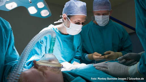 Operation in Krankenhaus Operation in Krankenhaus