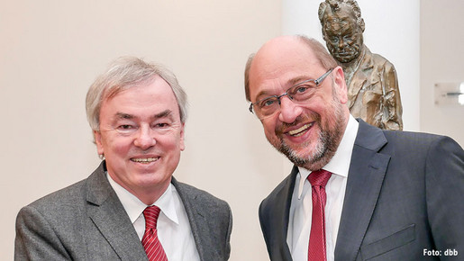 Klaus Dauderstädt und Martin Schulz Klaus Dauderstädt und Martin Schulz