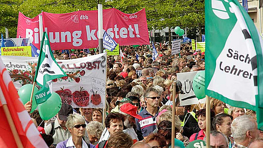 Warnstreik Dresden