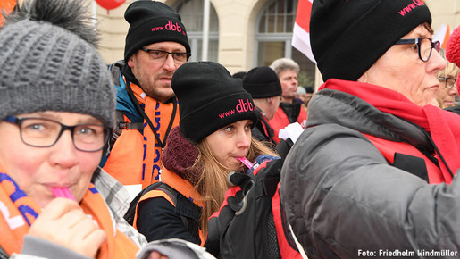 Demonstration in Schwerin Demonstration in Schwerin