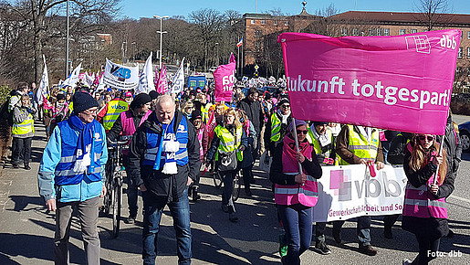 Demonstration in Kiel