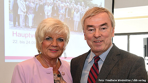 Helene Wildfeuer und Klaus Dauderstädt