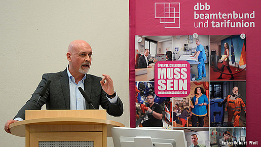 Volker Geyer bei den dbb Branchentagen