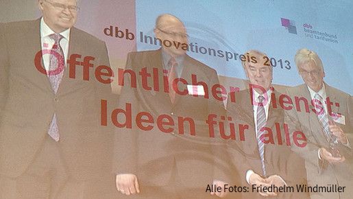 Verleihung des Innovationspreises 2013 Verleihung des Innovationspreises 2013