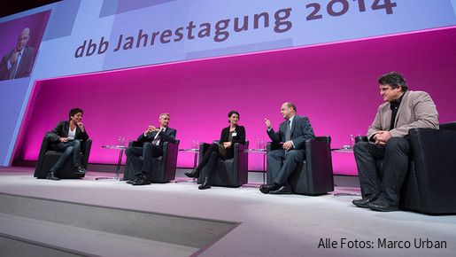 dbb Jahrestagung 2014, Podiumsdiskussion
