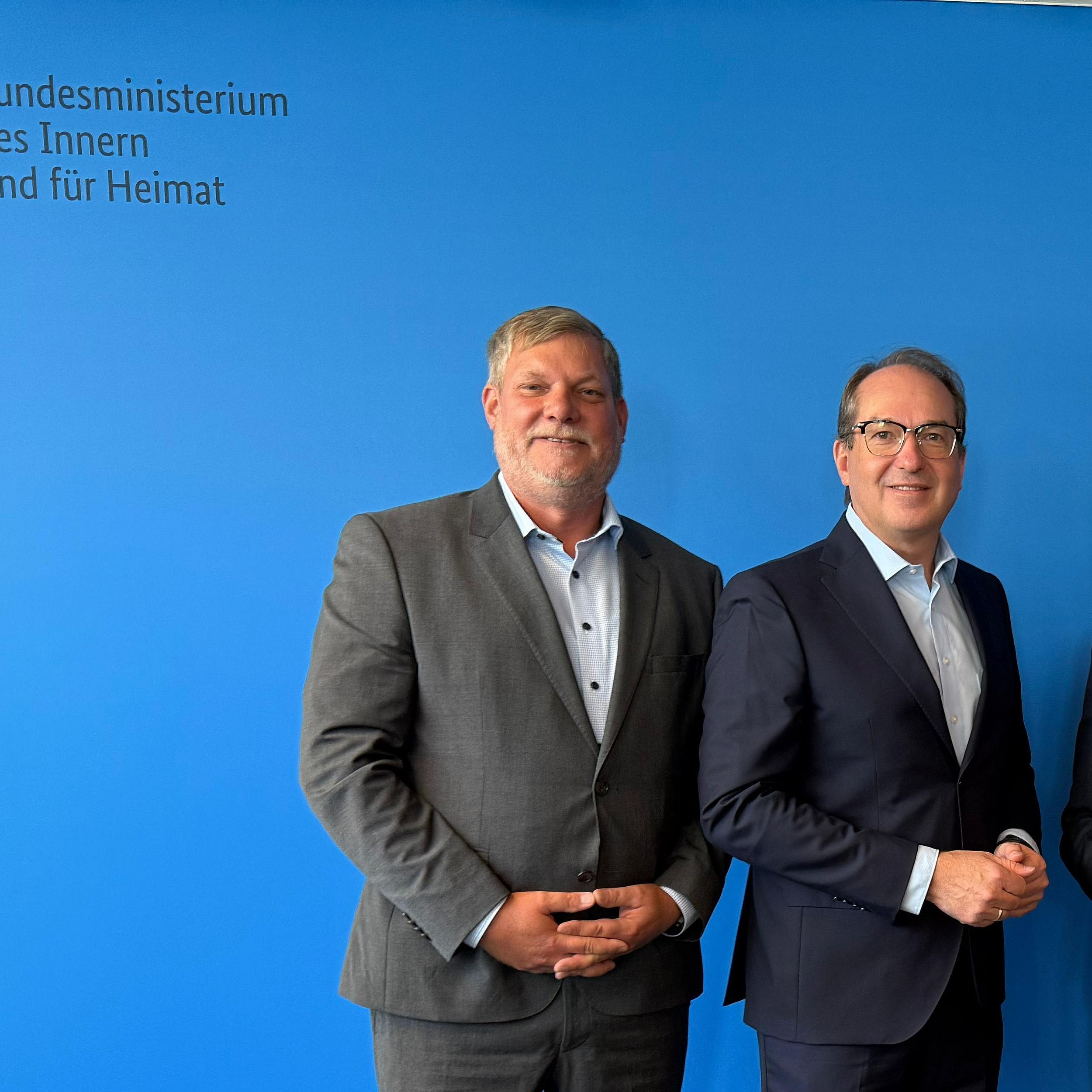 Geyer bei Dobrindt: Gute Gespräche über Besoldungserhöhung