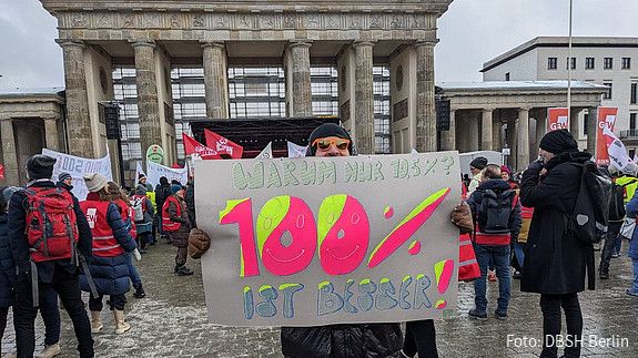 DBSH, Einkommensrunde TV-L, Demo Berlin