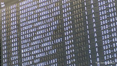 Sicherheitskräfte an Flughäfen kündigen Warnstreik an
