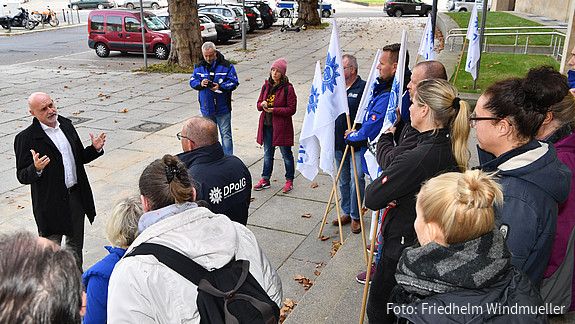 Einkommensrunde 2021: DPolG-Protest in Berlin