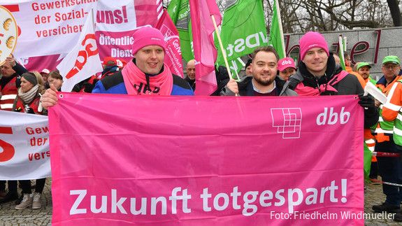 Einkommensrunde, 2023, Bund, Kommunen, Potsdam, Verhandlungsauftakt