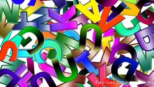 alphabet by Gerd-Altmann pixelio