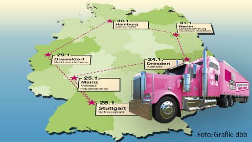 Trucktour zur Einkommensrunde der Länder 2013