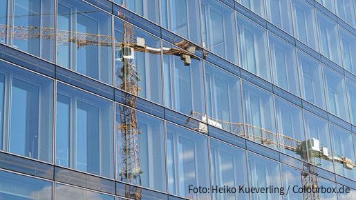 Bau eines Gebäudes (Symbolbild) Bau eines Gebäudes (Symbolbild)