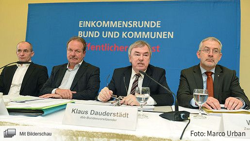 Einkommensrunde 2014 im öffentlichen Dienst bei Bund und Kommunen
