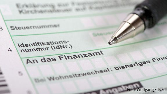 Formular für Steuererklärung ans Finanzamt