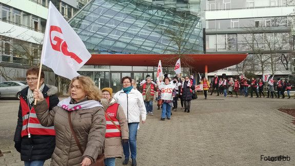 Warnstreiks der Kliniken