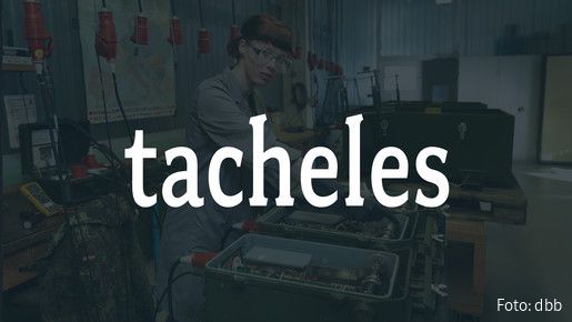 Tacheles Schriftzug tacheles