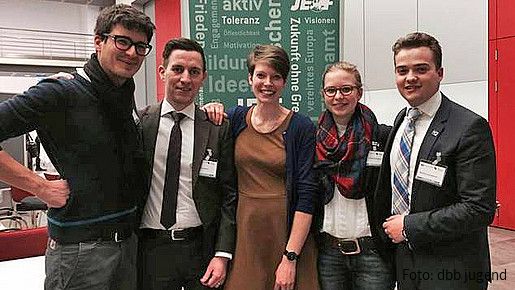 dbb jugend beim Europäischen Abend