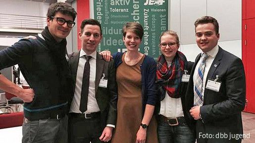 dbb jugend beim Europäischen Abend