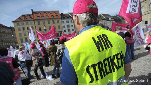Protest in München Protest in München