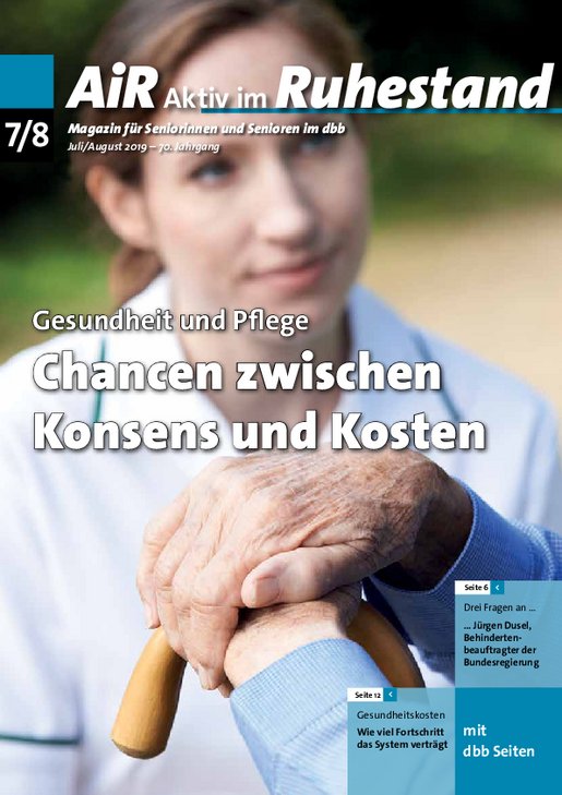 Ausgabe 07/08, Juli/August 2019