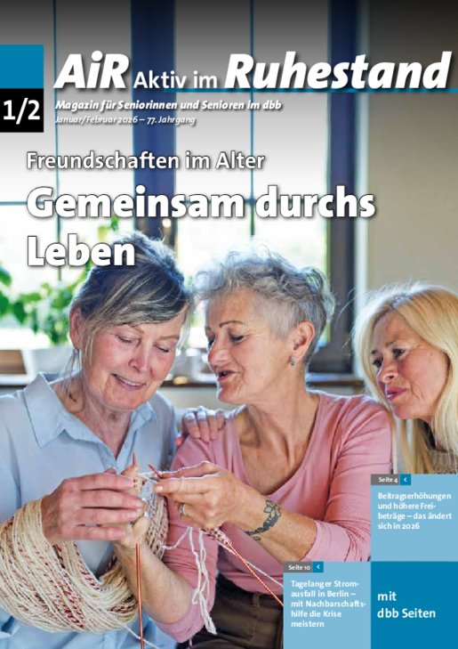 Ausgabe Nr. 01/02, Januar/Februar 2026